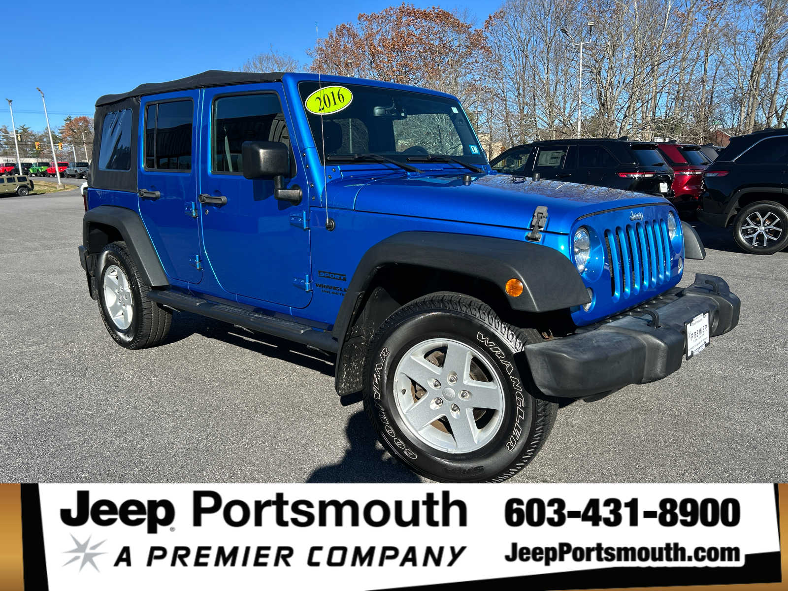 2016 Jeep Wrangler Unlimited Sport S's photo