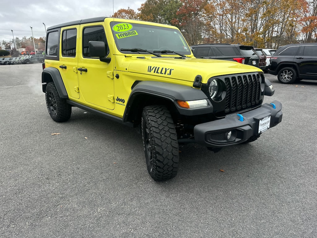 Certified 2023 Jeep Wrangler 4xe  SUV