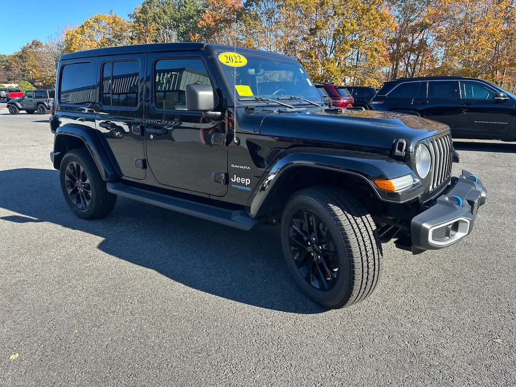 Used 2022 Jeep Wrangler Unlimited 4xe Sahara SUV