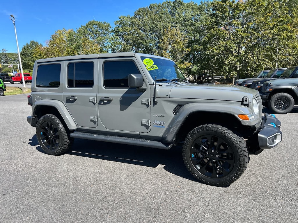 Used 2022 Jeep Wrangler Unlimited 4xe Sahara SUV