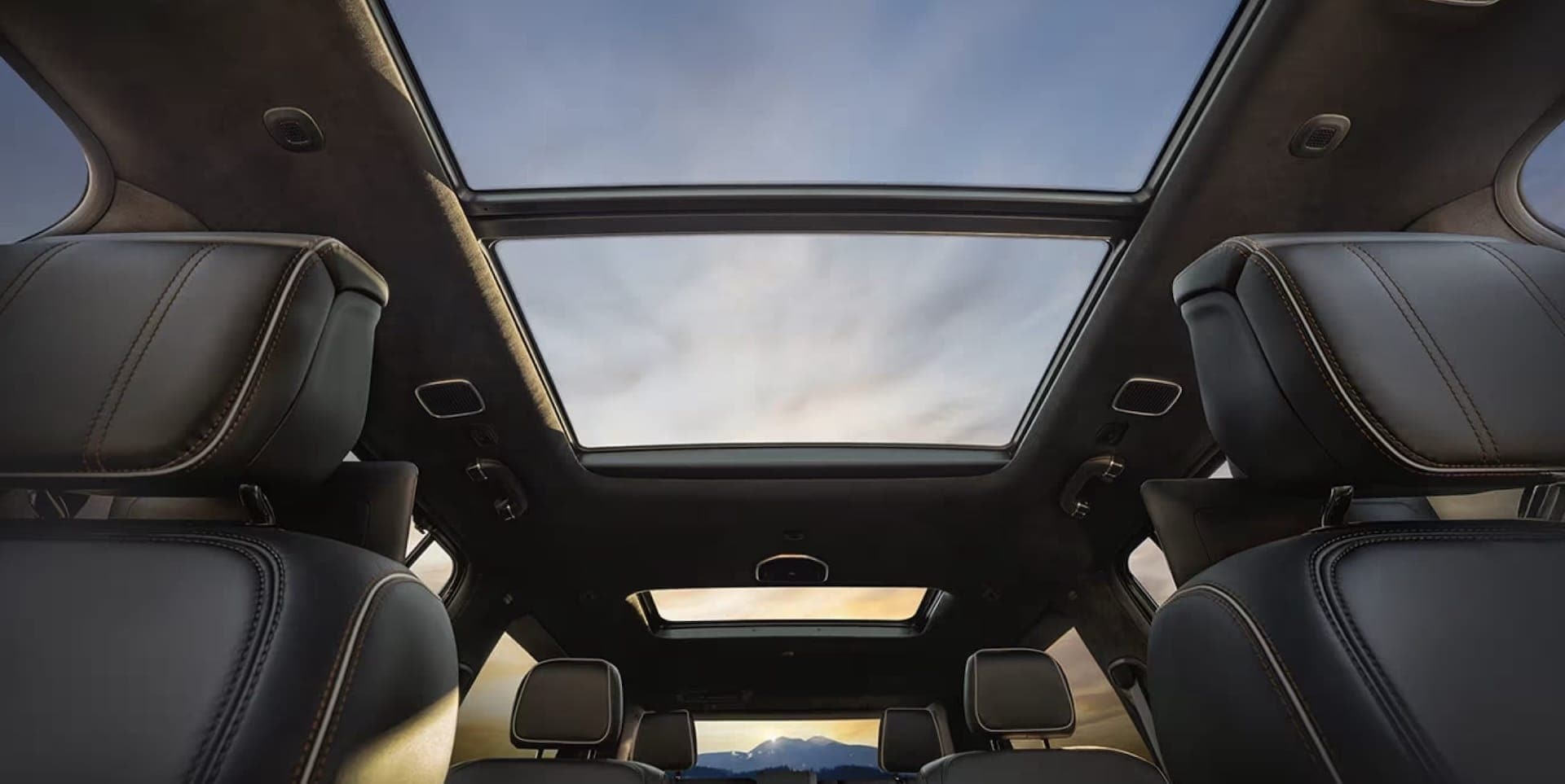 2026 Jeep Grand Wagoneer interior, driver display and steering wheel