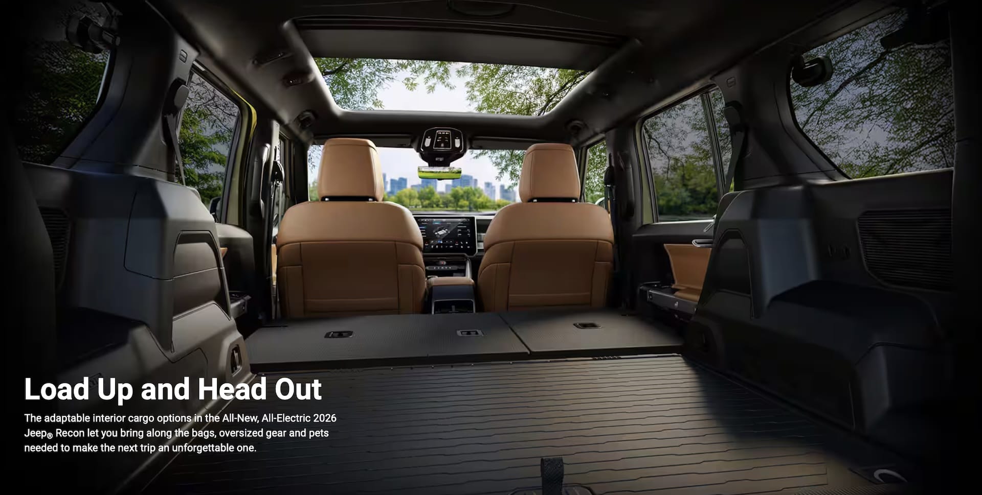 2026 Jeep Recon Moab heated front seats and dual-zone climate controls