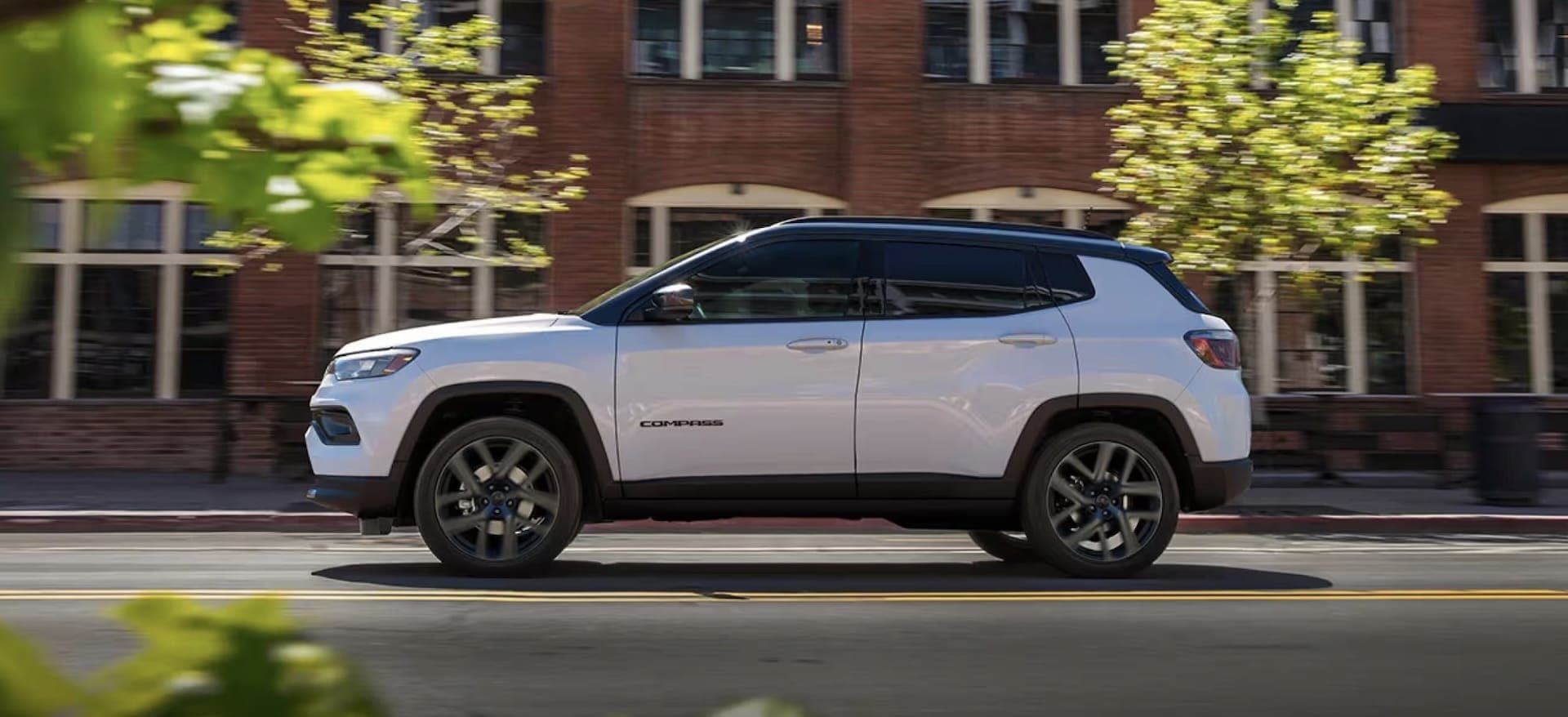 2026 Jeep Compass compact SUV, front three-quarter view