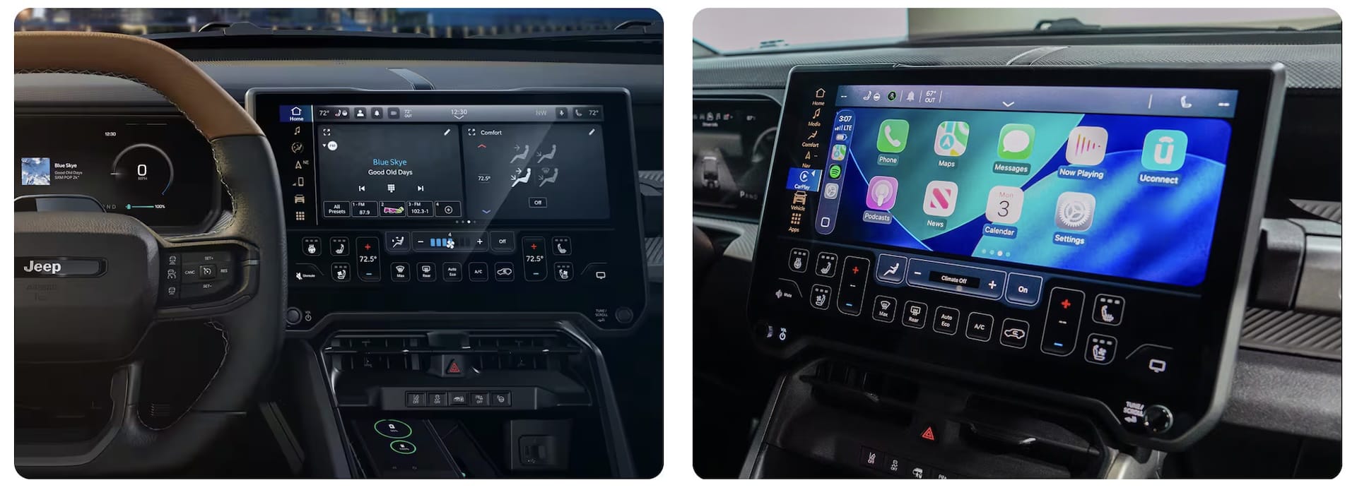 2026 Jeep Recon Moab front seats and centre console