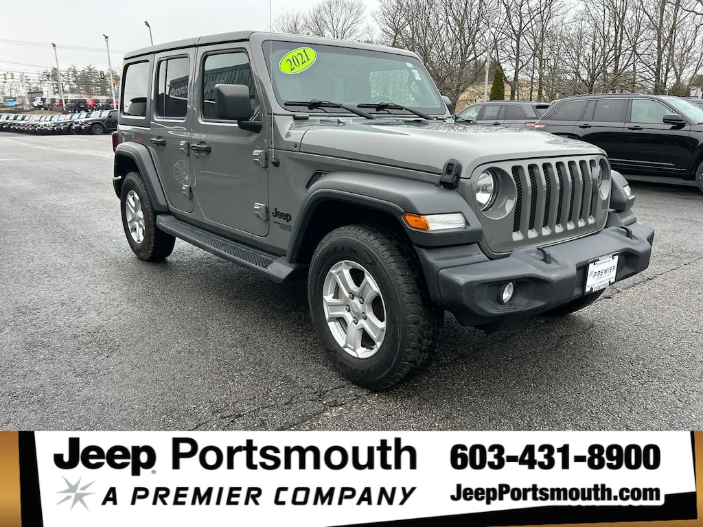 Used 2021 Jeep Wrangler Unlimited Sport SUV