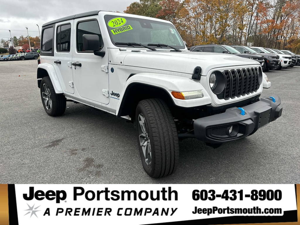 Used 2024 Jeep Wrangler 4xe Sport SUV