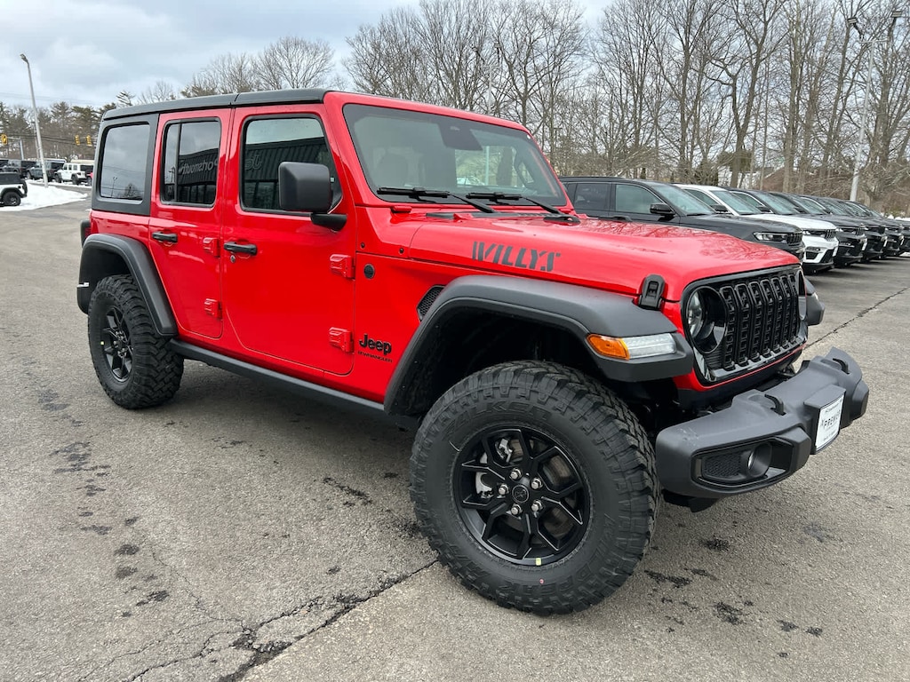 New 2026 Jeep Wrangler 4-DOOR WILLYS Sport Utility