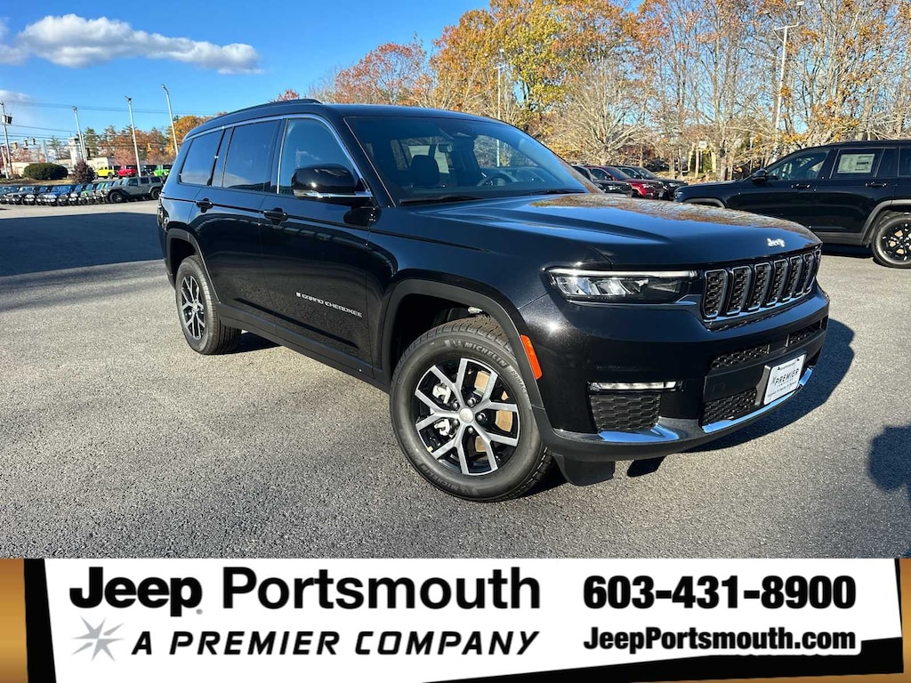 New 2025 Jeep Grand Cherokee L LIMITED 4X4 Sport Utility