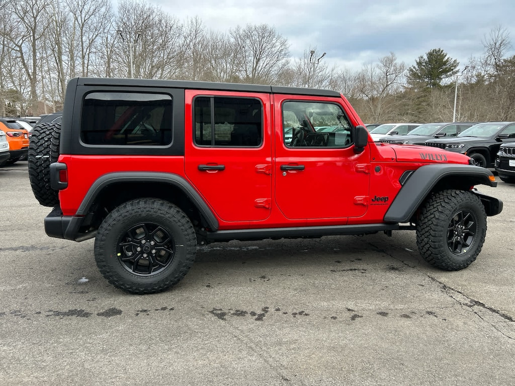 New 2026 Jeep Wrangler 4-DOOR WILLYS Sport Utility