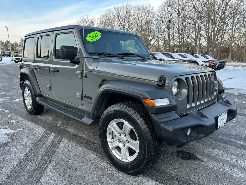 Used 2021 Jeep Wrangler Unlimited Sport SUV