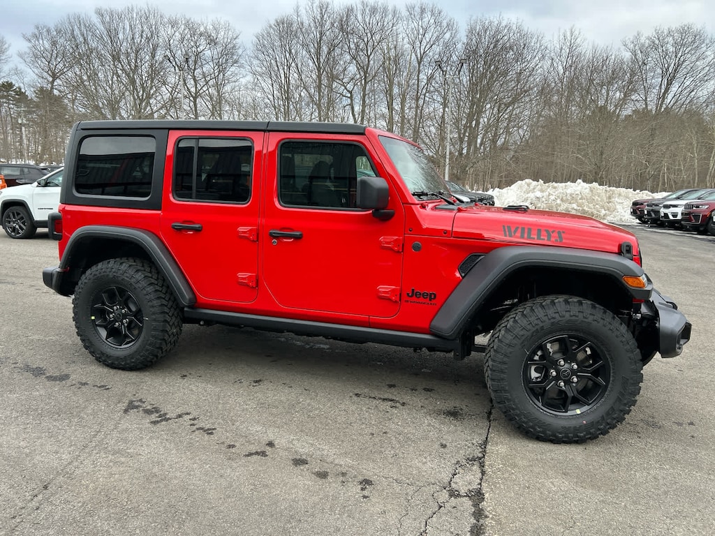 New 2026 Jeep Wrangler 4-DOOR WILLYS Sport Utility