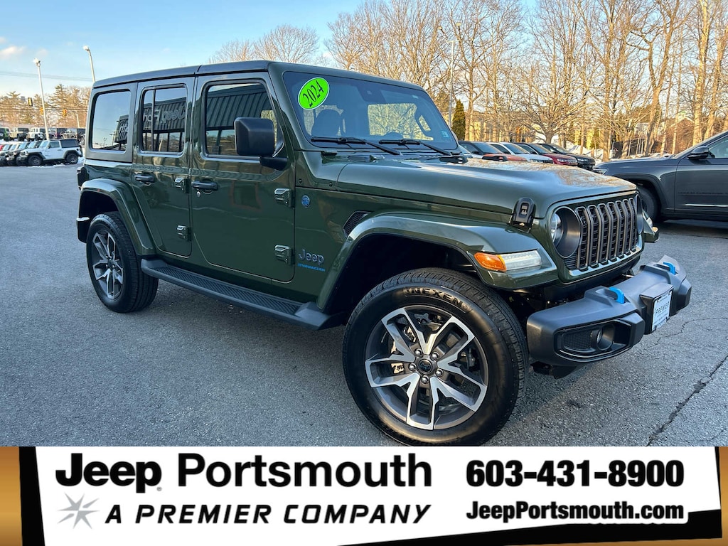 Used 2024 Jeep Wrangler 4xe Sport SUV