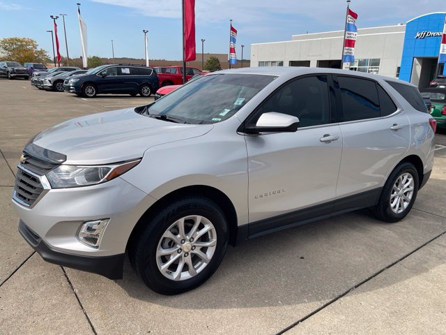 Certified 2020 Chevrolet Equinox LT with VIN 3GNAXUEV8LS620059 for sale in Zanesville, OH