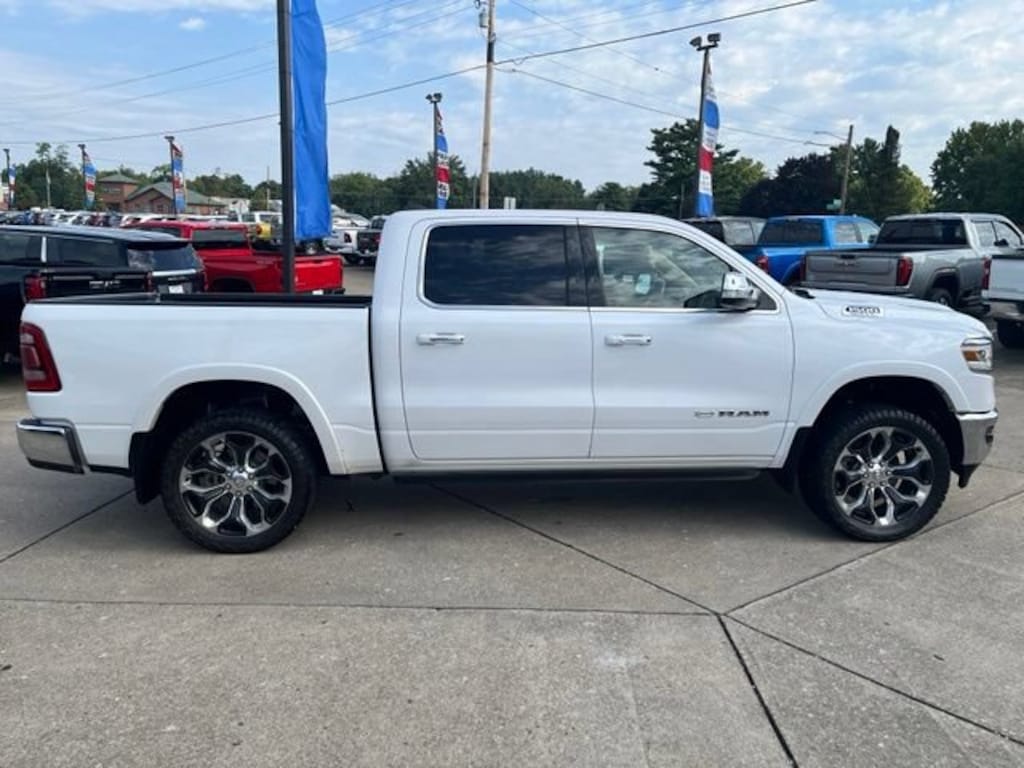 Used 2020 Ram 1500 Laramie Longhorn Crew Cab 4x4 57 Box Truck