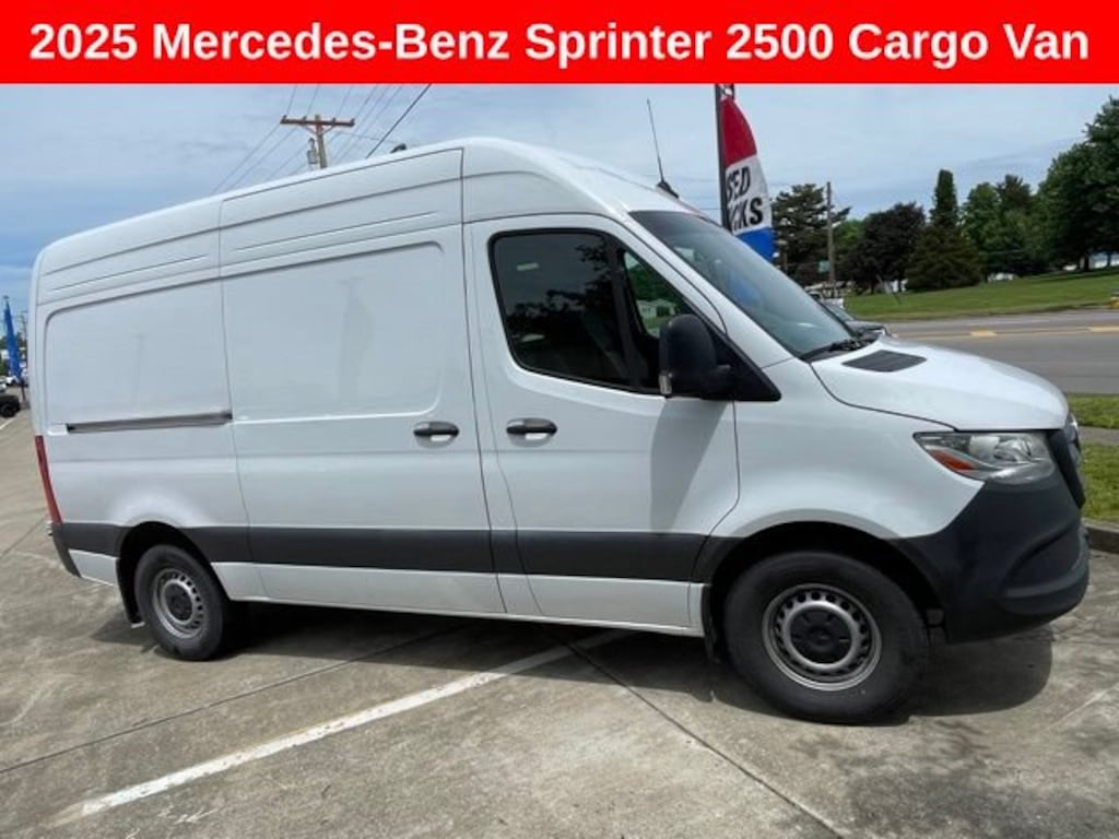 Used 2025 Mercedes-Benz Sprinter 2500 Standard Roof 4-Cyl Diesel Van