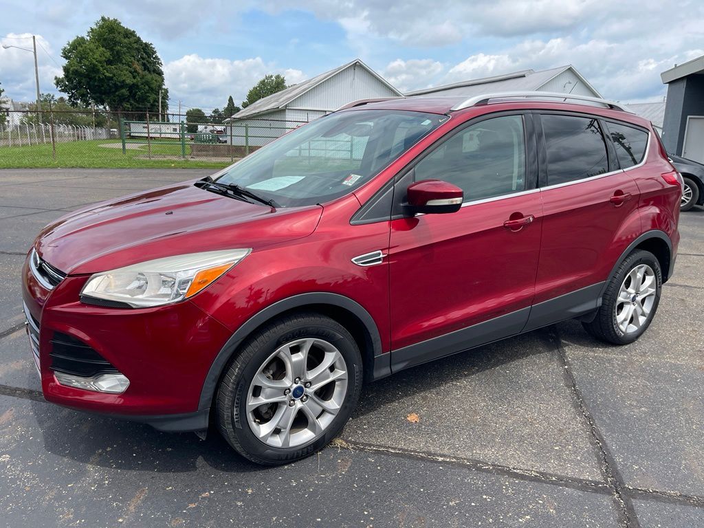 Used 2014 Ford Escape Titanium with VIN 1FMCU9J95EUE49723 for sale in Coshocton, OH