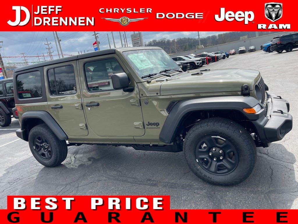 New 2026 Jeep Wrangler 4-DOOR SPORT Sport Utility