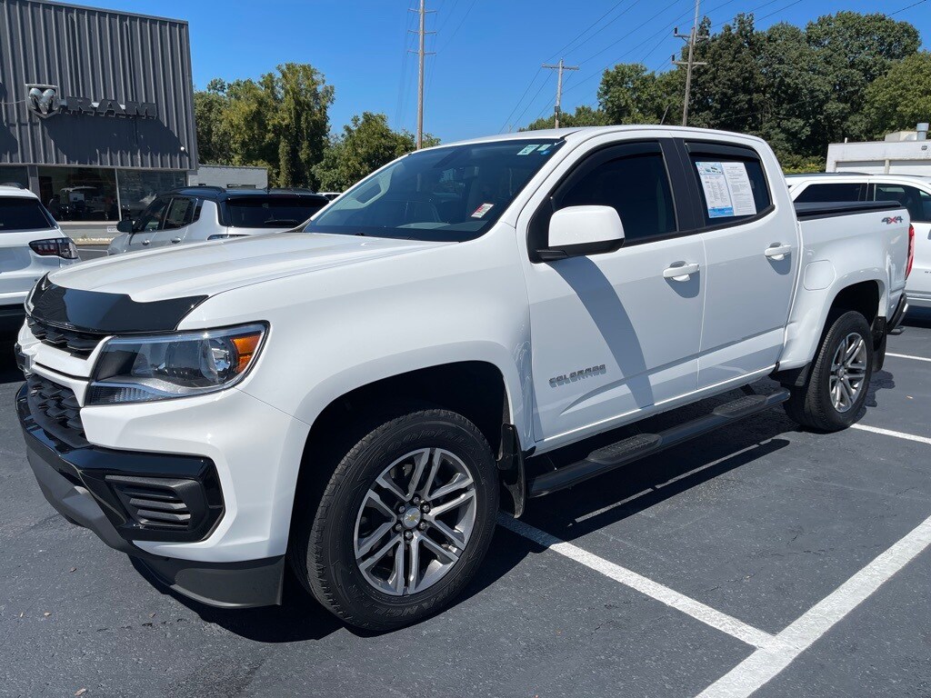 Used 2022 Chevrolet Colorado Work Truck with VIN 1GCGTBEN6N1219262 for sale in Coshocton, OH