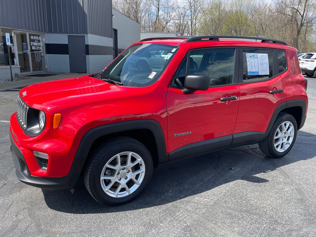 Used 2021 Jeep Renegade Sport with VIN ZACNJDAB6MPN08450 for sale in Coshocton, OH