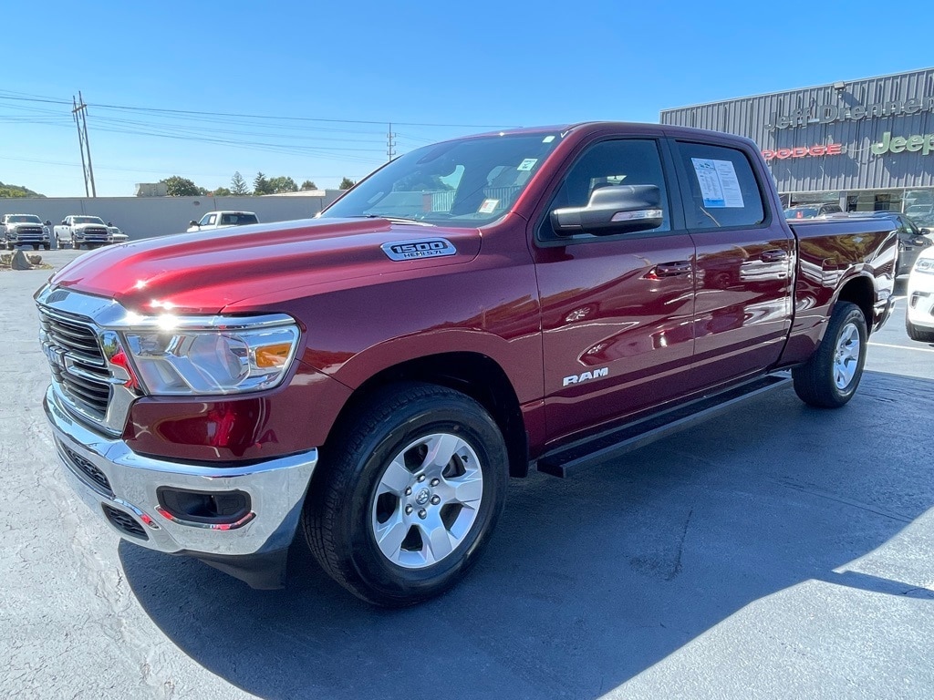 Used 2021 RAM Ram 1500 Pickup Big Horn/Lone Star with VIN 1C6SRFMT5MN781815 for sale in Coshocton, OH