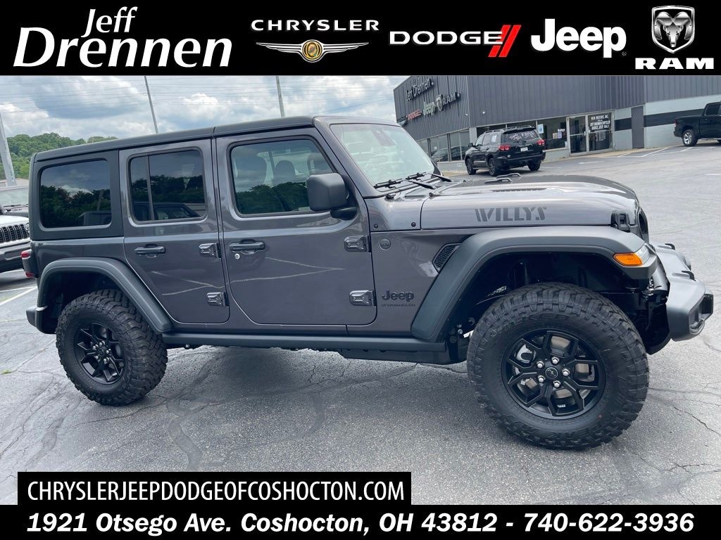 New 2026 Jeep Wrangler 4-DOOR WILLYS Sport Utility