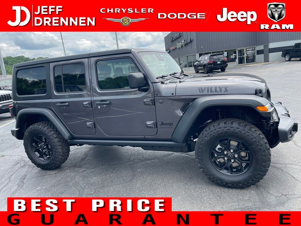 New 2026 Jeep Wrangler 4-DOOR WILLYS Sport Utility