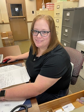 Staff member Julie Basham from ID_1db54861dace