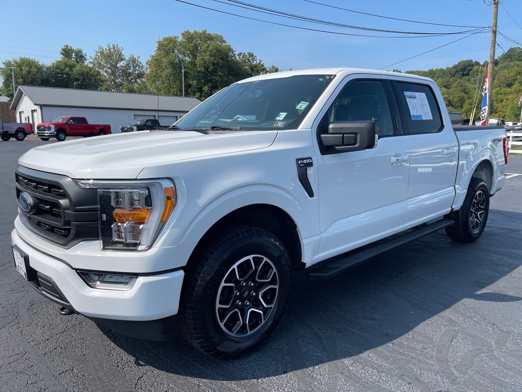 Used 2021 Ford F-150 XLT with VIN 1FTEW1EP7MFB61108 for sale in Coshocton, OH