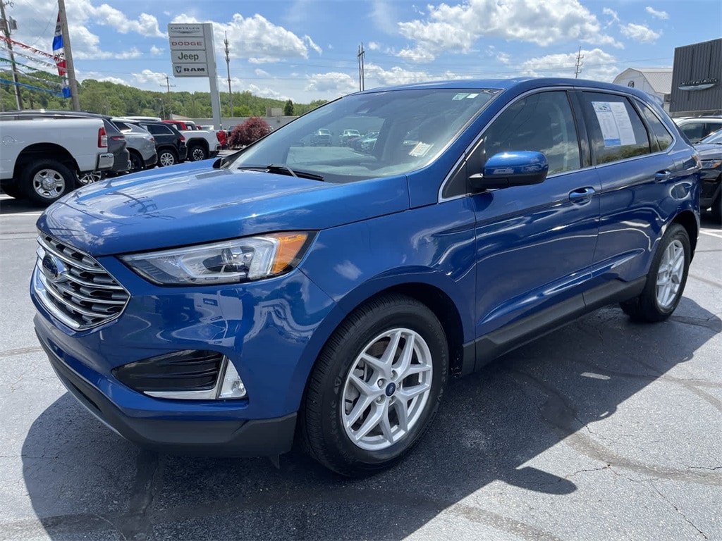 Used 2021 Ford Edge SEL with VIN 2FMPK4J99MBA08885 for sale in Coshocton, OH