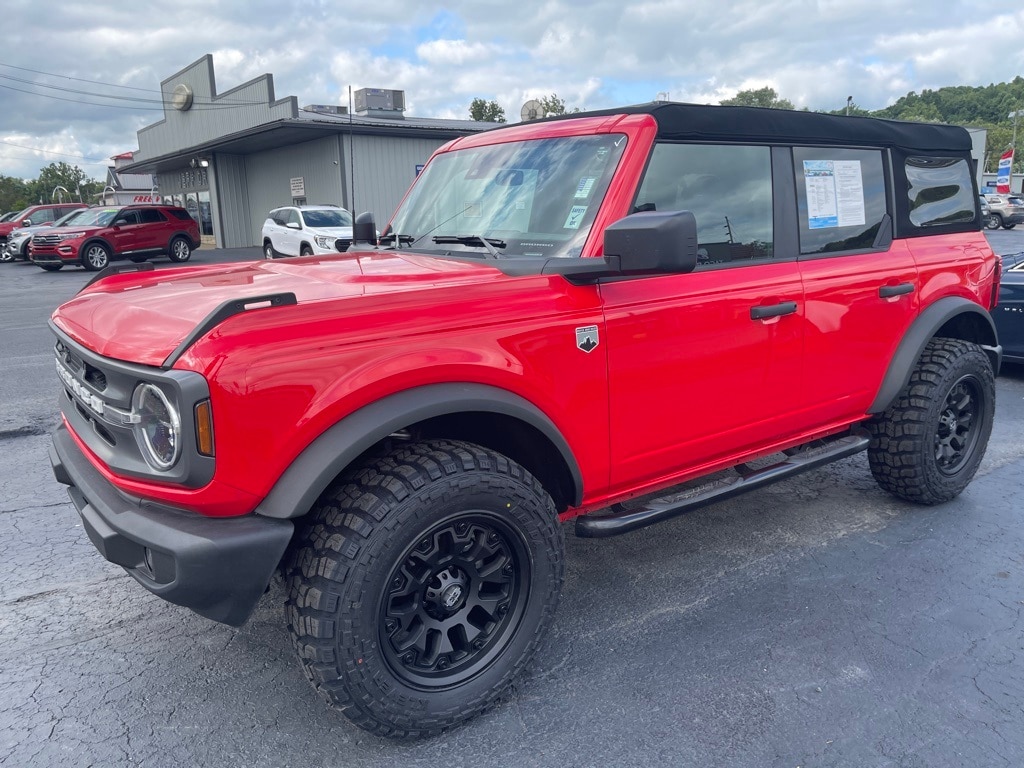 Used 2023 Ford Bronco 4-Door Big Bend with VIN 1FMDE5BH4PLA97467 for sale in Coshocton, OH