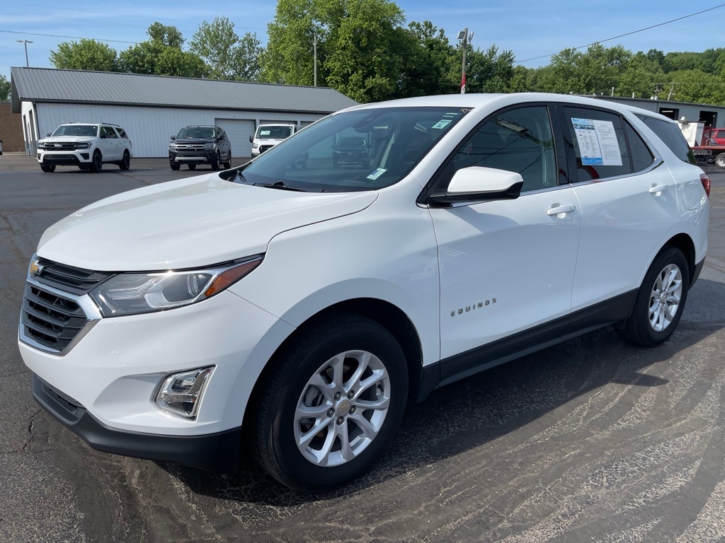 Used 2020 Chevrolet Equinox LT with VIN 3GNAXTEV3LS730110 for sale in Coshocton, OH