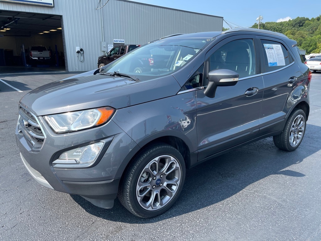 Used 2019 Ford Ecosport Titanium with VIN MAJ6S3KL4KC278517 for sale in Coshocton, OH