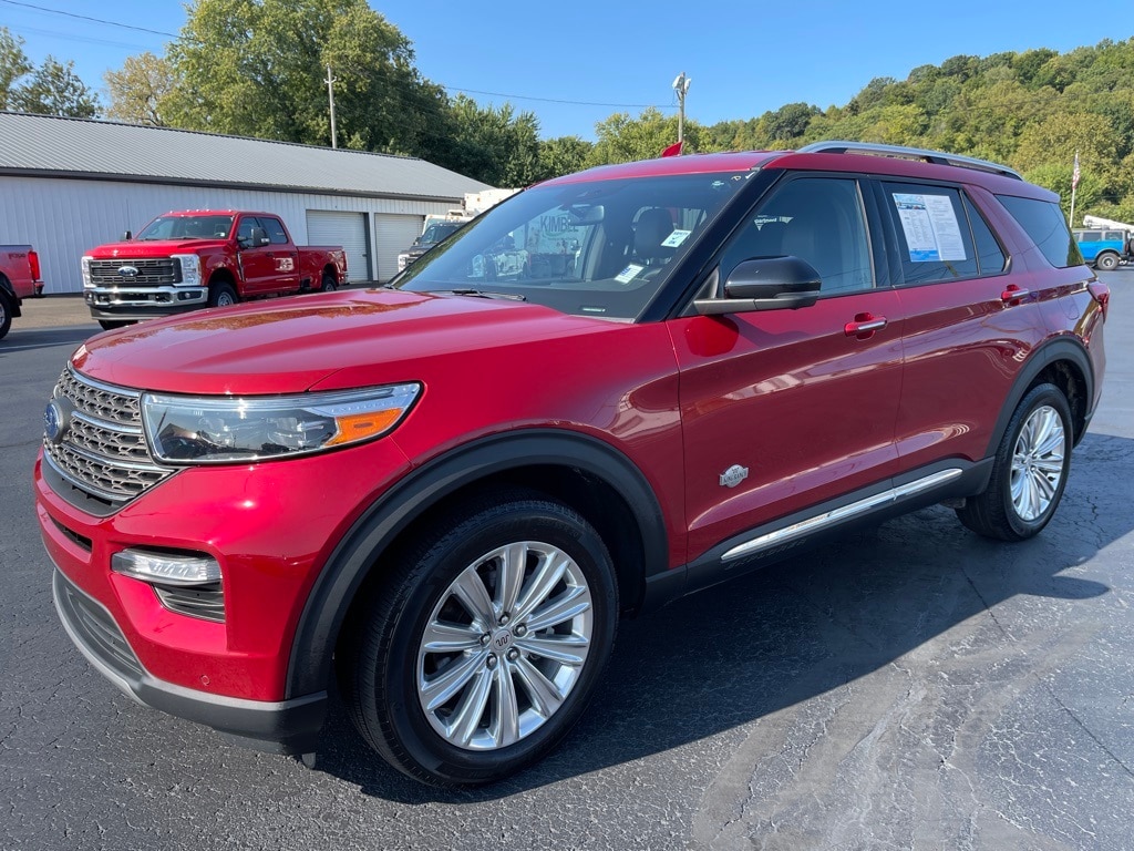 Used 2021 Ford Explorer King Ranch with VIN 1FM5K8LC6MGB25033 for sale in Coshocton, OH