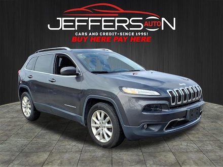 Used 2016 Jeep Cherokee Limited 4x4 SUV for sale near Pittsburgh, PA