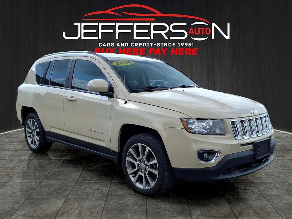 Used 2016 Jeep Compass Latitude 4x4 SUV