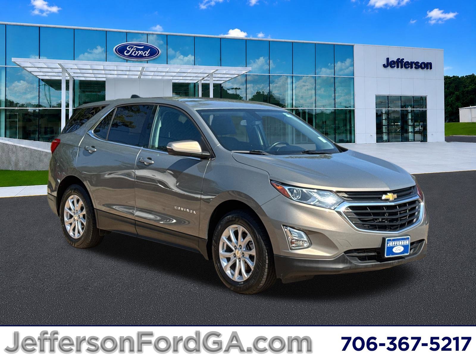 Used 2019 Chevrolet Equinox LT with VIN 3GNAXKEV9KS524458 for sale in Jefferson, GA