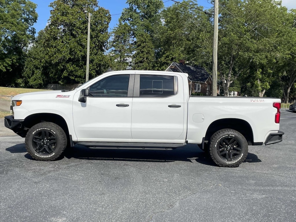 Used 2021 Chevrolet Silverado 1500 Custom Trail Boss Truck Crew Cab