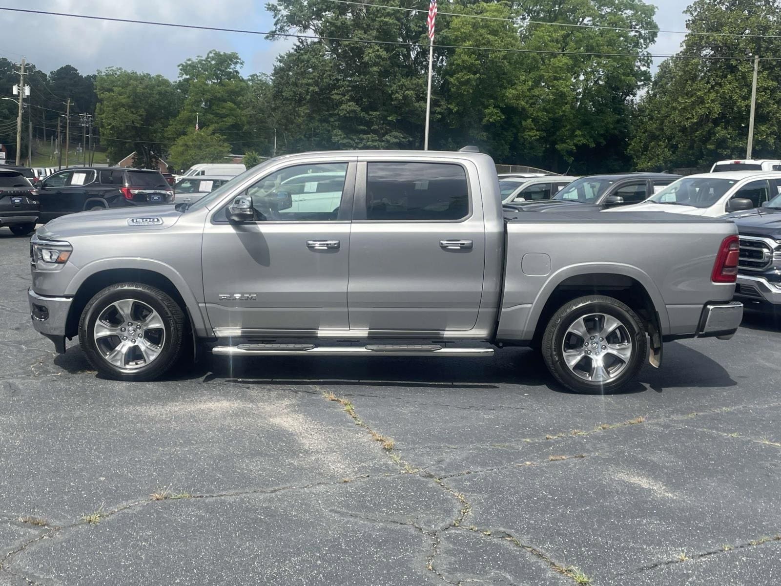Used 2022 RAM Ram 1500 Pickup Laramie with VIN 1C6RREJT9NN304545 for sale in Jefferson, GA