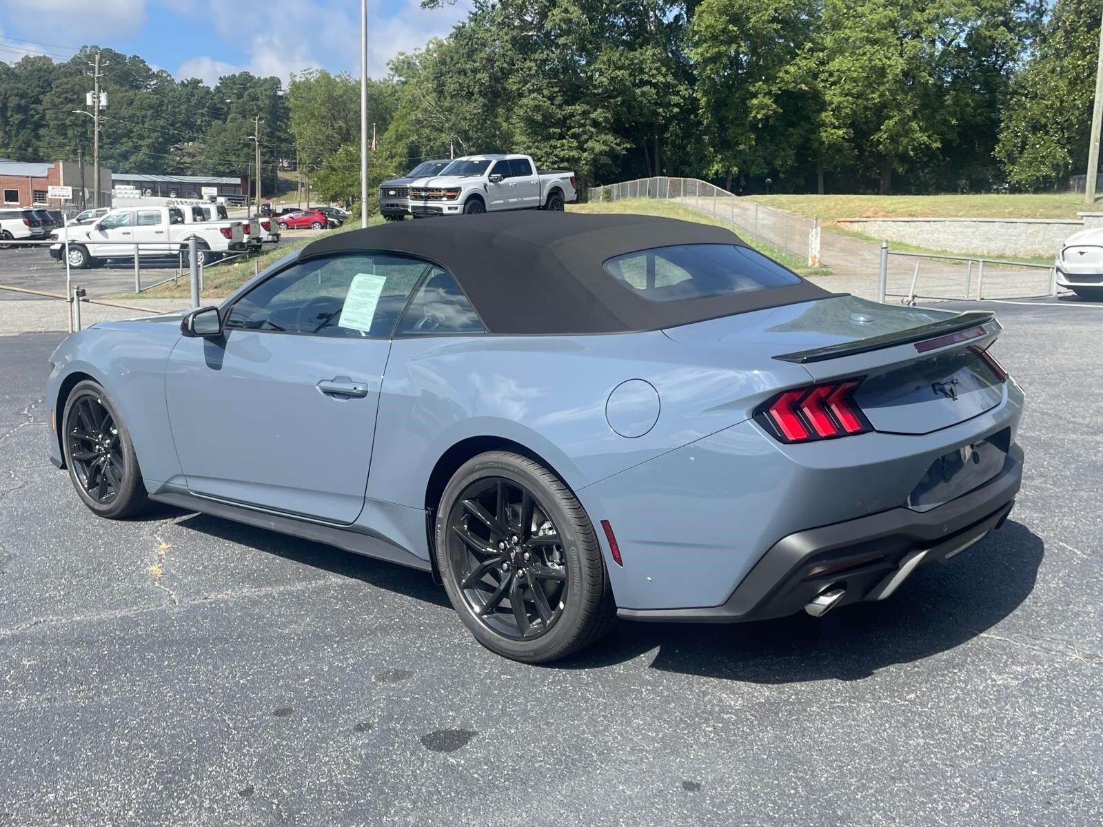 2025 Ford Mustang EcoBoost Premium Convertible photo 3