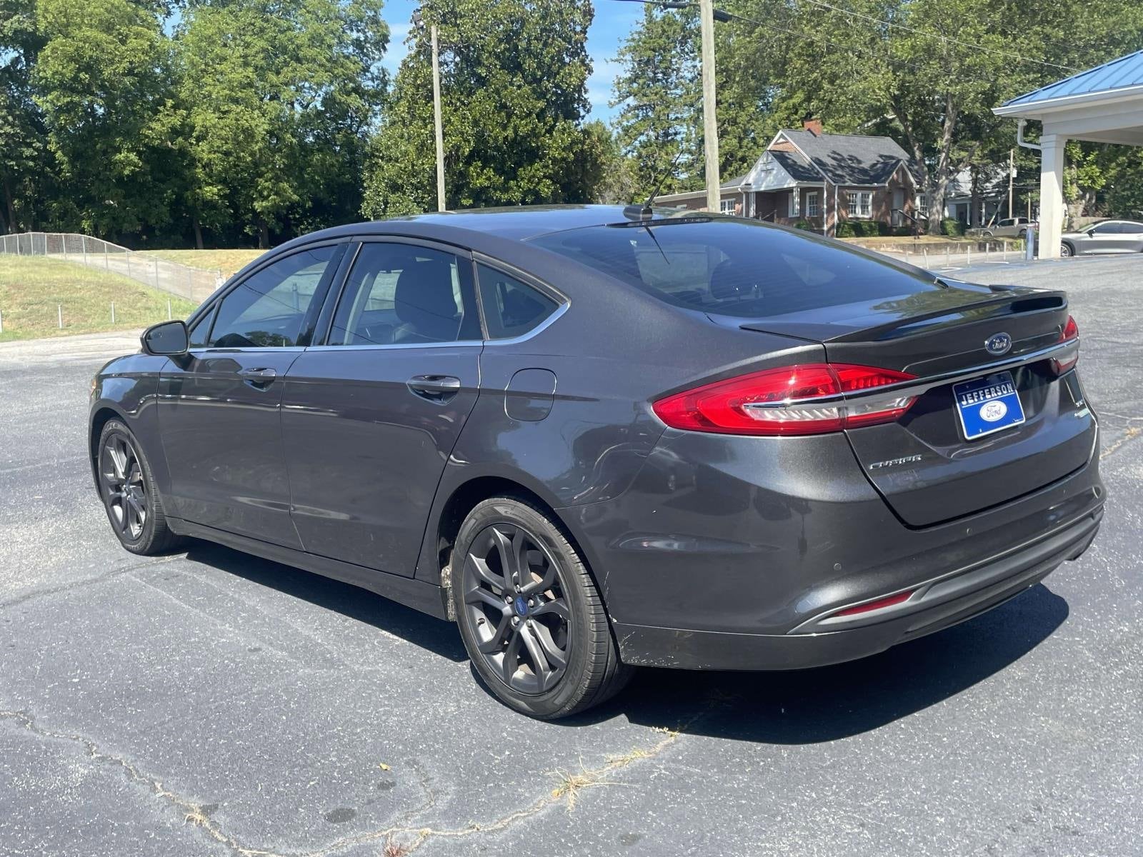 Used 2018 Ford Fusion SE with VIN 3FA6P0HD8JR130404 for sale in Jefferson, GA
