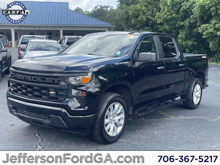 Used 2022 Chevrolet Silverado 1500 Custom Truck Crew Cab in Cumming GA