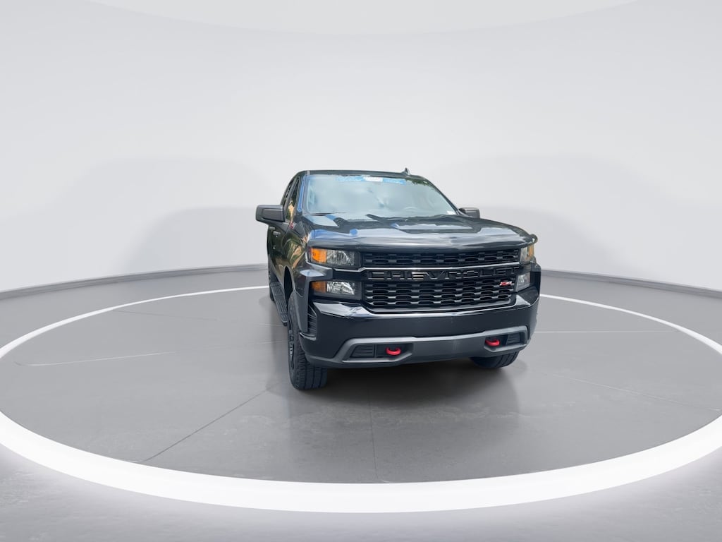 Used 2021 Chevrolet Silverado 1500 Custom Trail Boss Truck Crew Cab