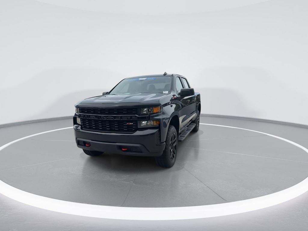 Used 2021 Chevrolet Silverado 1500 Custom Trail Boss Truck Crew Cab