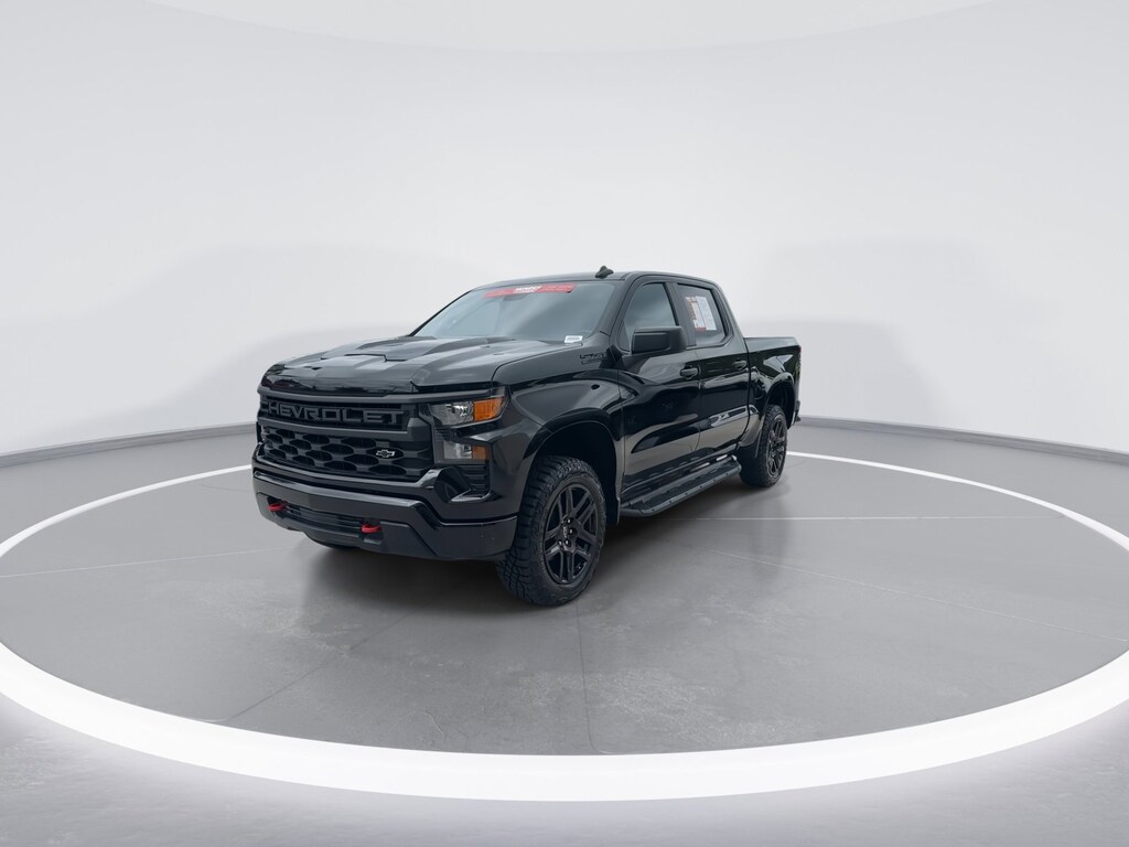 Used 2024 Chevrolet Silverado 1500 Custom Trail Boss Truck Crew Cab