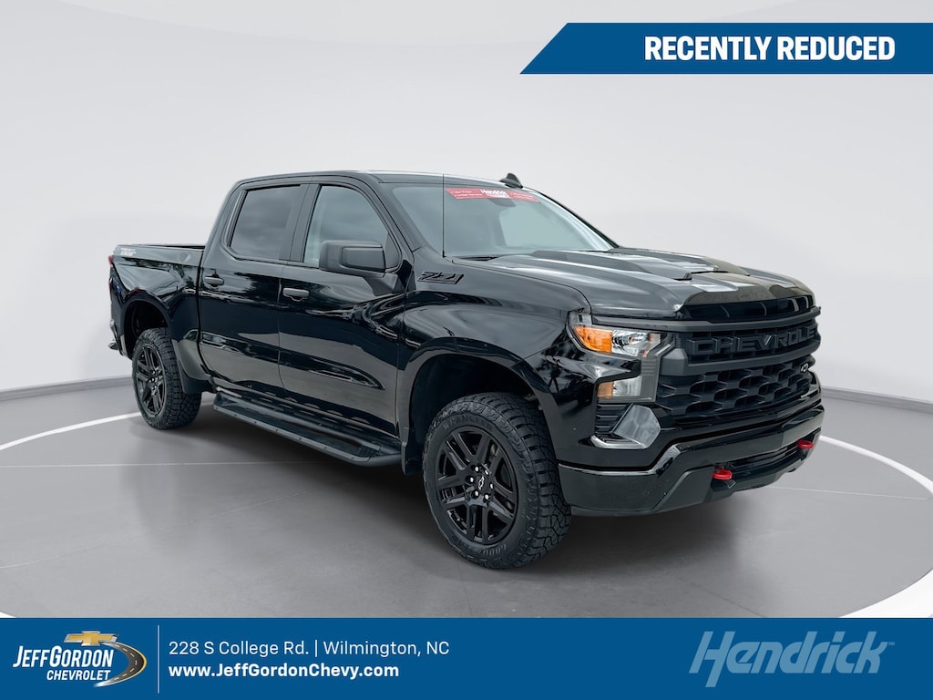 Used 2024 Chevrolet Silverado 1500 Custom Trail Boss Truck Crew Cab