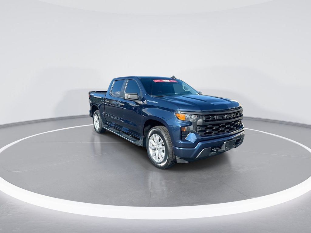 Used 2022 Chevrolet Silverado 1500 Custom Truck Crew Cab