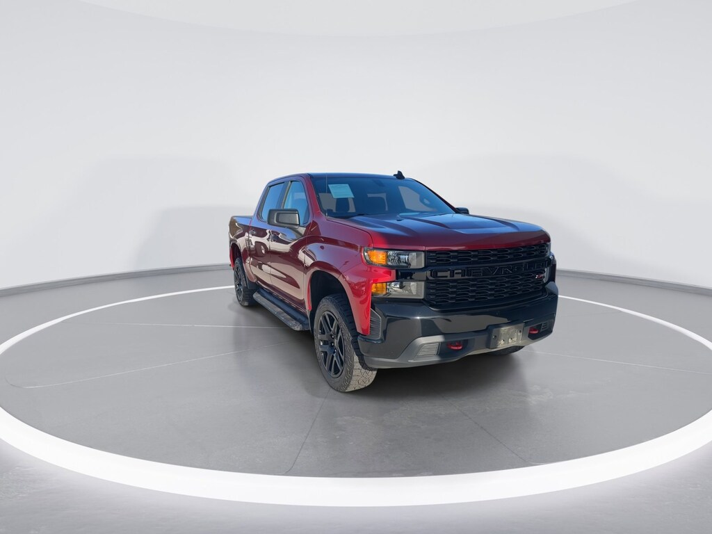 Used 2021 Chevrolet Silverado 1500 Custom Trail Boss Truck Crew Cab