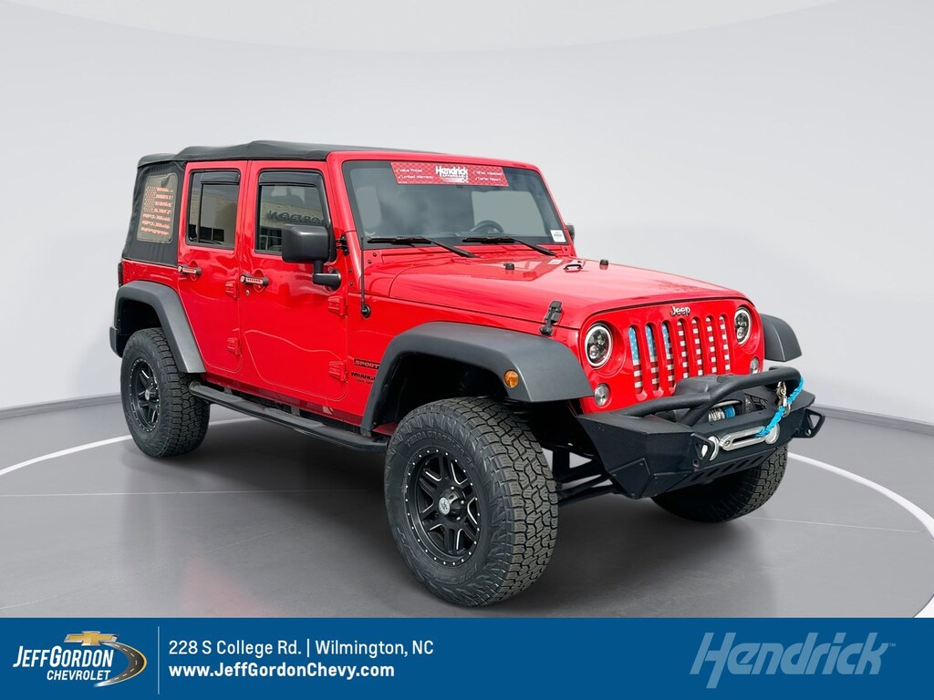 Used 2017 Jeep Wrangler Unlimited Sport SUV