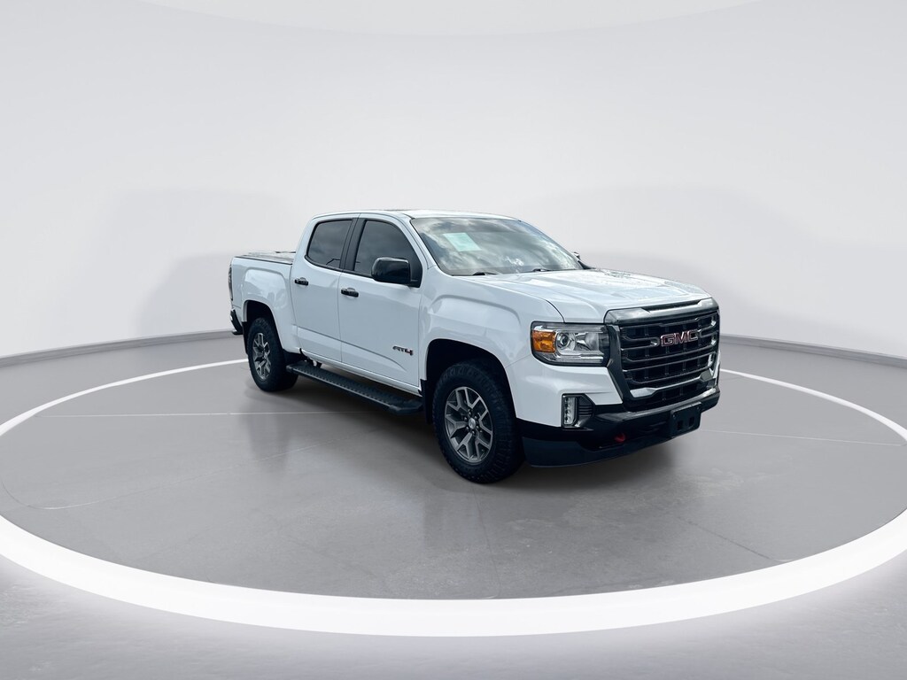 Used 2021 GMC Canyon 4WD AT4 w/Cloth Truck Crew Cab