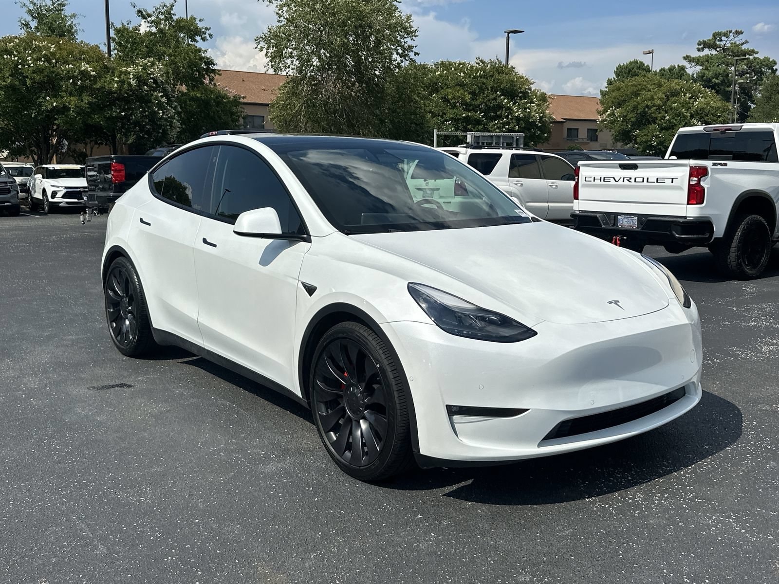 Used 2022 Tesla Model Y Performance with VIN 7SAYGDEF0NF448902 for sale in Wilmington, NC
